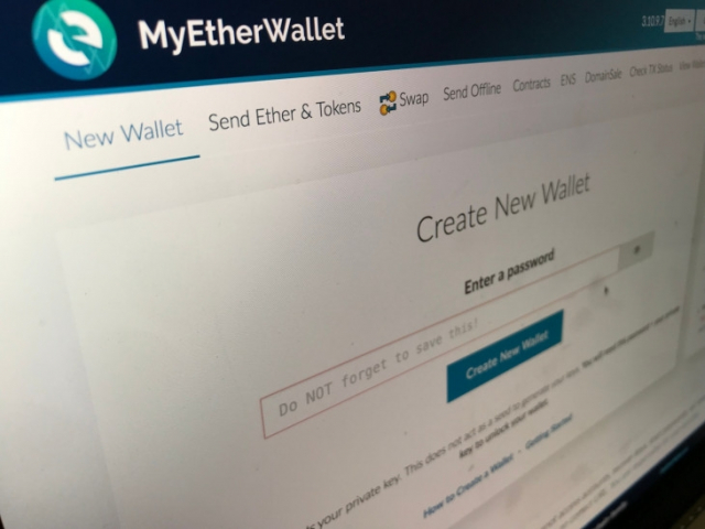 MyEtherWallet&nbsp; выпустили мобильное приложения для&nbsp;усиление безопасности