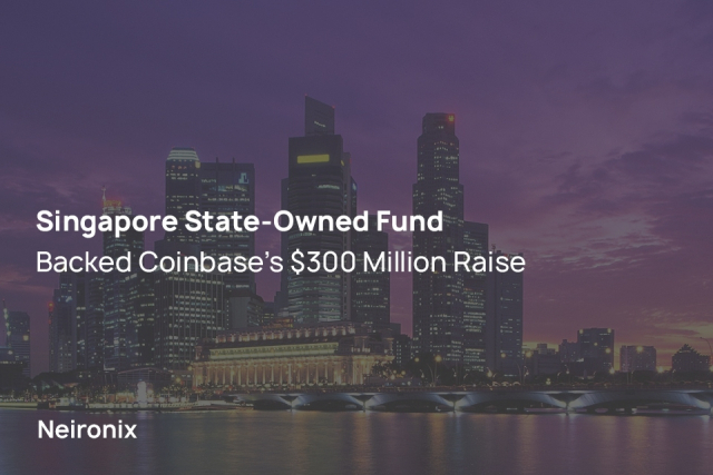 Singapore State-Owned Fund Backed Coinbase’s $300 Million Raise