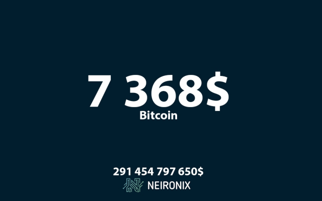 Аналитика курса биткоина на 22 июля: курс биткоина опустился ниже $7 400