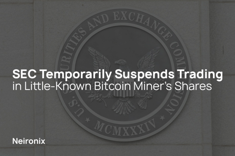 SEC Temporarily Suspends Trading in Little-Known Bitcoin Miner’s Shares