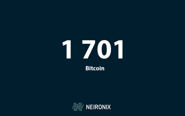 1 701 bitcoins were confiscated by the Israeli police during the investigation of the money laundering case