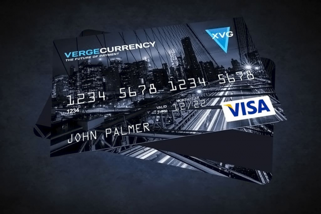 Криптовалютная платформа Verge объявила о запуске дебетовых карт