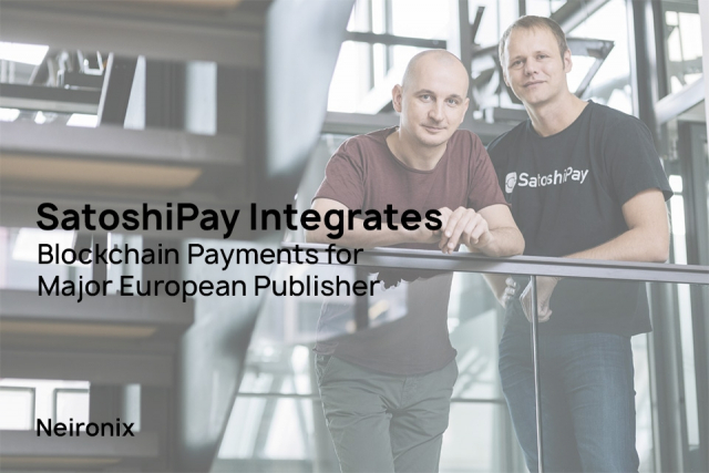SatoshiPay Integrates Blockchain Payments for Major European Publisher