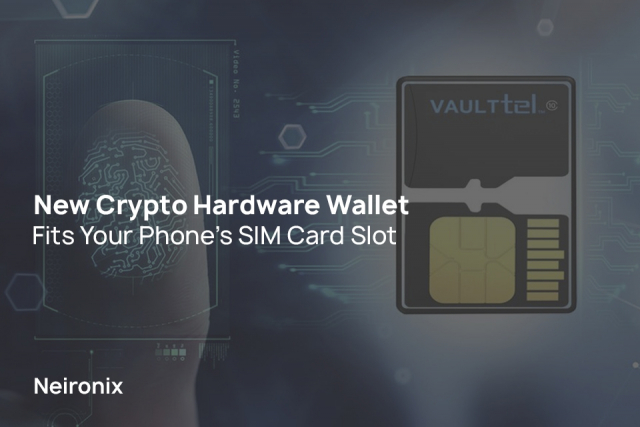 New Crypto Hardware Wallet Fits Your Phone’s SIM Card Slot