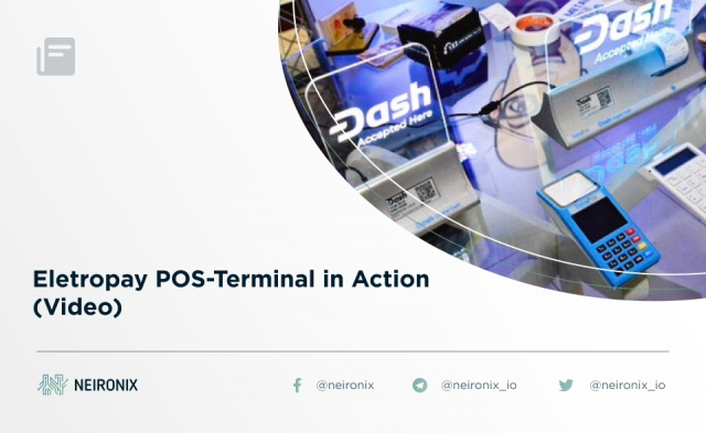 Eletropay Has Released a POS-terminal for Accepting Crypto Payments