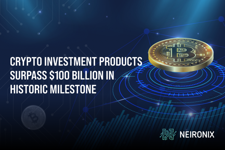 Crypto Investment Products Surpass $100 Billion in Historic Milestone