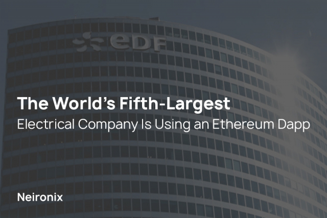 The World’s Fifth-Largest Electrical Company Is Using an Ethereum Dapp