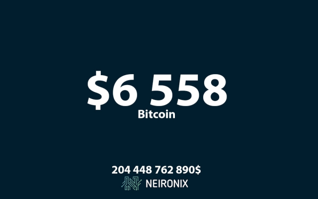 Аналитика курса биткоина на 15 сентября: курс биткоина держится выше 6 500 долларов