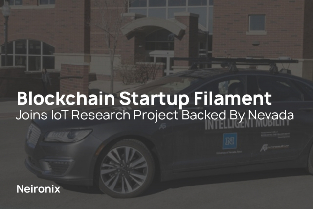 Blockchain Startup Filament Joins IoT Research Project Backed By Nevada