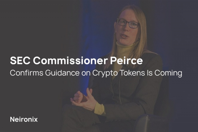 SEC Commissioner Peirce Confirms Guidance on Crypto Tokens Is Coming