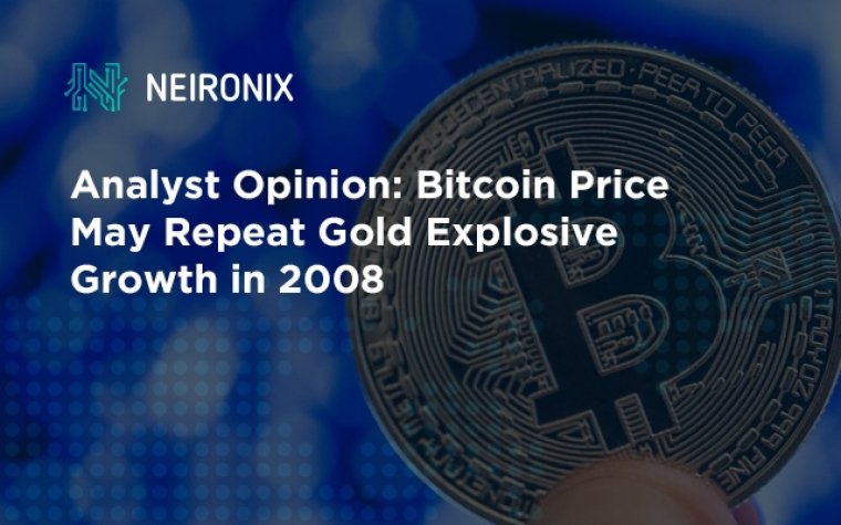 Analyst Opinion: Bitcoin Price May Repeat Gold Explosive Growth in 2008