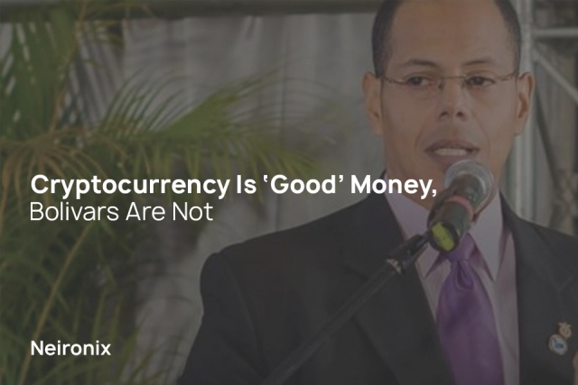 Venezuelan Economist: Cryptocurrency Is ‘Good’ Money, Bolivars Are Not