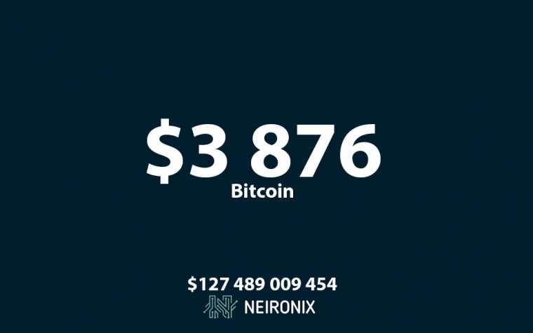 Аналитика курса биткоина на 23 декабря: курс биткоина опустился ниже $4000