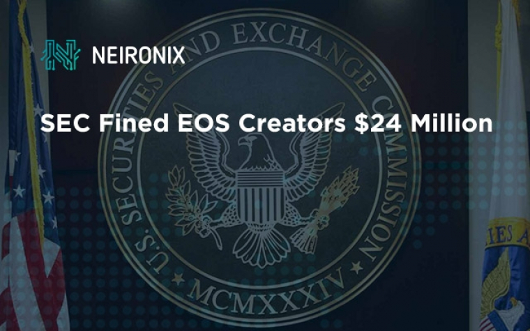 SEC Fined EOS Creators $24 Million