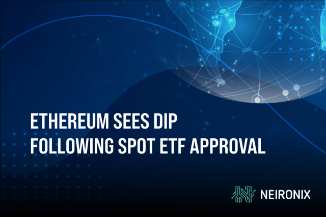 Ethereum Sees Dip Following Spot ETF Approval
