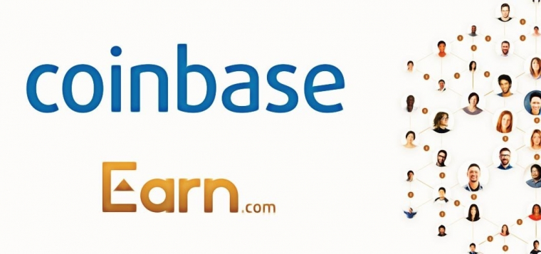 Coinbase подтвердил приобретении биткоин-стартапа Earn.com