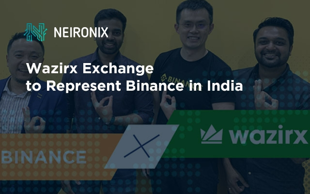 Wazirx Exchange to Represent Binance in India