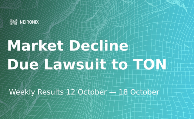 Weekly Results: Market Decrease Due to Proceedings Between SEC and Telegram