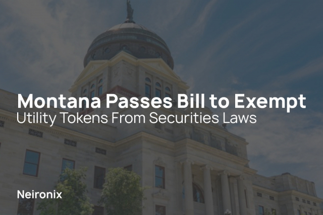 Montana Passes Bill to Exempt Utility Tokens From Securities Laws