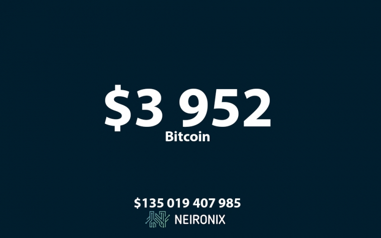 Аналитика курса биткоина на 16 марта: курс биткоина приблизился к отметке $4000