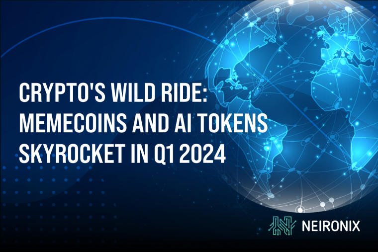 Crypto's Wild Ride: Memecoins and AI Tokens Skyrocket in Q1 2024