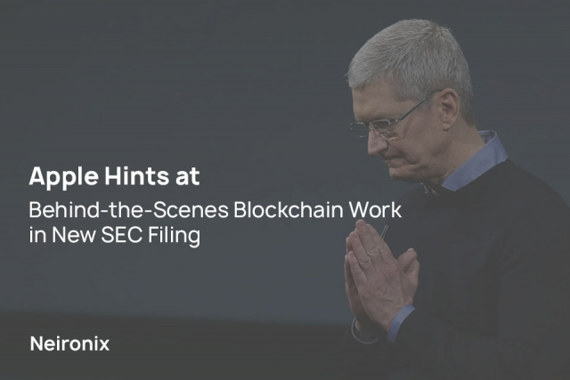 Apple Hints at Behind-the-Scenes Blockchain Work in New SEC Filing