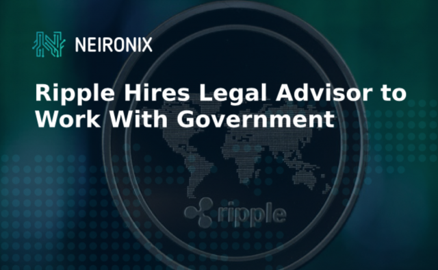 Ripple Hires Legal Advisor to Work With Government&nbsp;