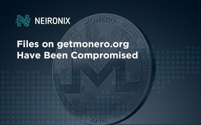 Files on getmonero.org Have Been Compromised