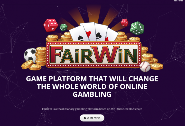 FairWin token sale will start on July, 7th