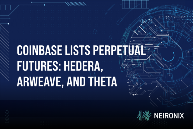 Coinbase Lists Perpetual Futures for Hedera, Arweave, and Theta