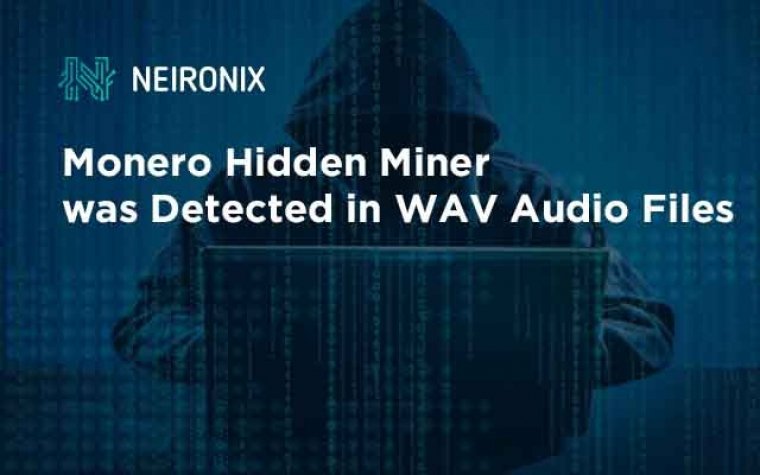 Monero Hidden Miner was Detected in WAV Audio Files