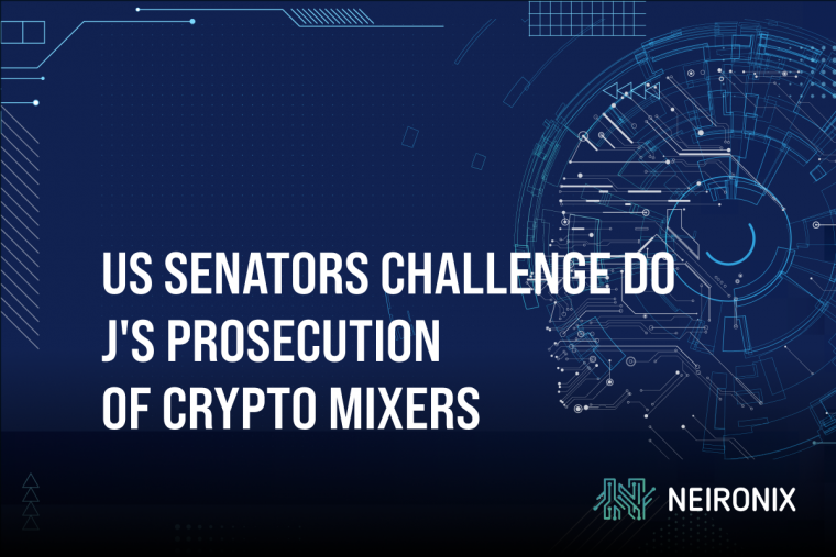US Senators Challenge DOJ's Prosecution of Crypto Mixers