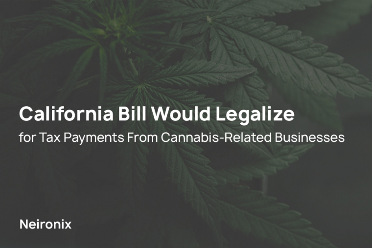 California Bill Would Legalize Crypto for Tax Payments From Cannabis-Related Businesses