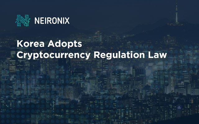 Korea Adopts Cryptocurrency Regulation Law