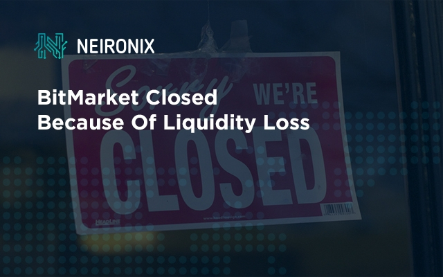 BitMarket Closed Because Of Liquidity Loss