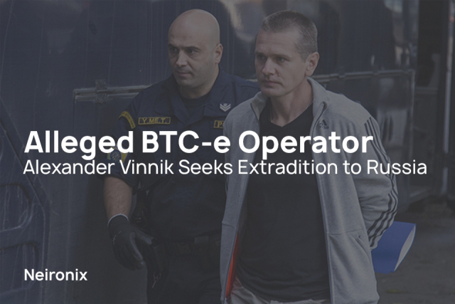 Alleged BTC-e OperatorAlexander Vinnik Seeks Extradition to Russia