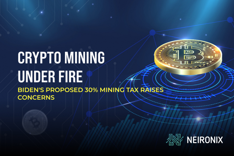Crypto Mining Under Fire: Biden's Proposed 30% Mining Tax Raises Concerns