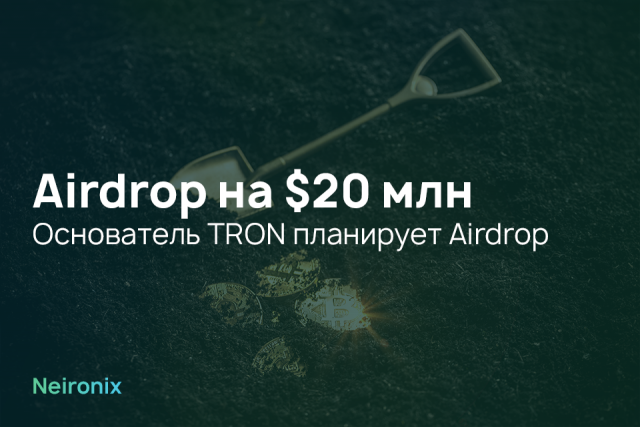 Airdrop на 20 миллионов долларов