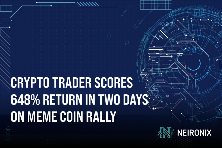 Crypto Trader Scores 648% Return in Two Days on Meme Coin Rally