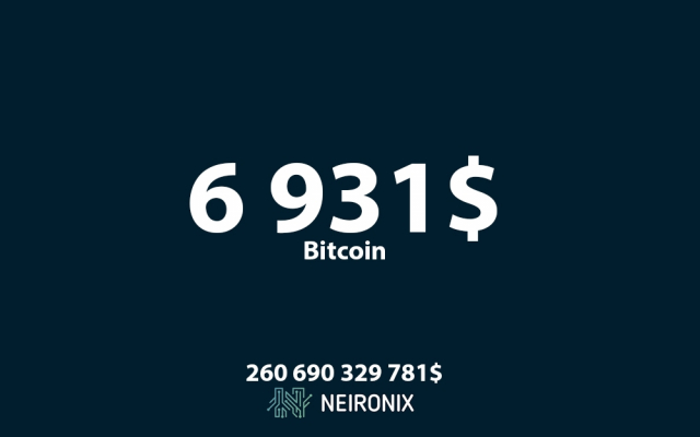 Аналитика курса биткоина на 7 августа: курс биткоина опустился ниже $7 000