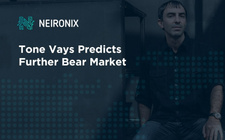 Tone Vays Predicts Further Bear Market