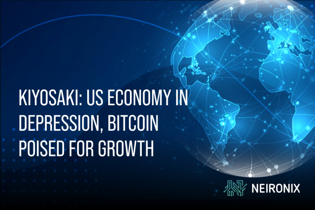 Kiyosaki: US Economy in Depression, Bitcoin Poised for Growth