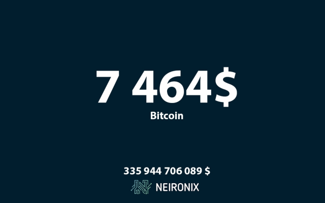 Аналитика курса биткоина на 26 мая: биткоин не смог удержать позицию выше $7 500