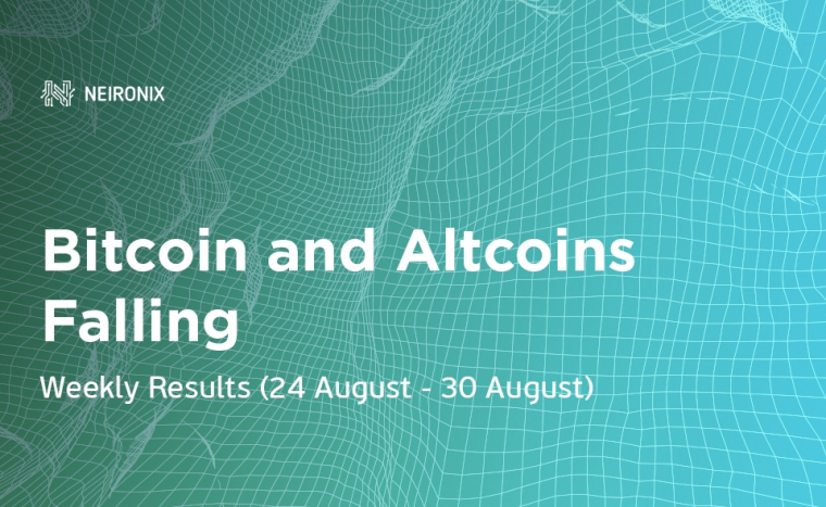 Weekly Results: Altcoins Followed The Bitcoin's Fall
