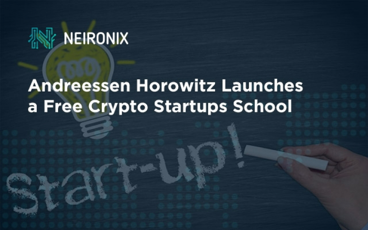 Andreessen Horowitz Launches a Free Crypto Startups School 