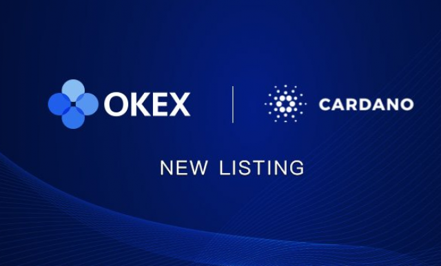 Биржа OKEx добавила в листинг криптовалюту Cardano