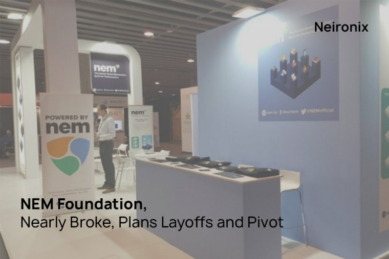 NEM Foundation, Nearly Broke, Plans Layoffs and Pivot