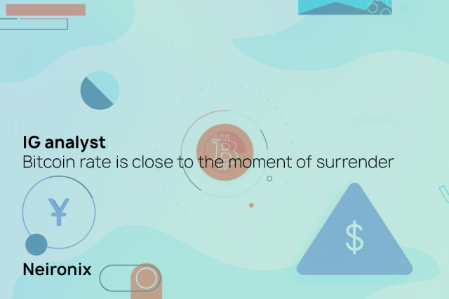 IG Analyst: Bitcoin Rate is Close to the “Moment of Surrender.”