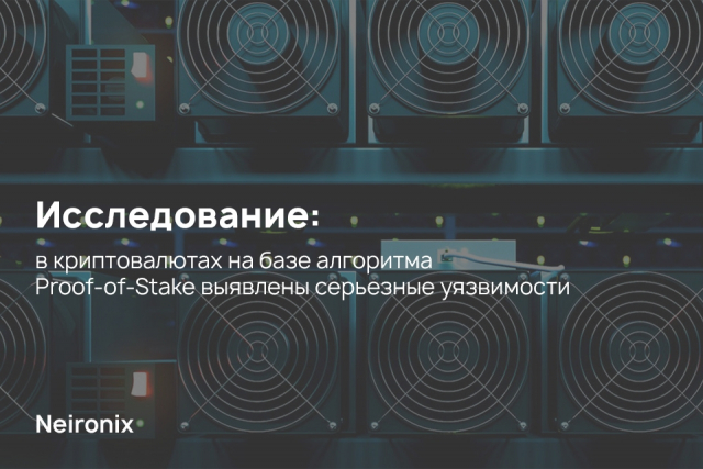 Исследование: в криптовалютах на базе алгоритма Proof-of-Stake выявлены серьезные уязвимости