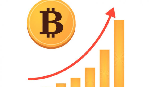 Биткоин пробил отметку в $8 000, подскочив на $1 000 за пол часа